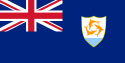 Anguilla, B.W.I flag