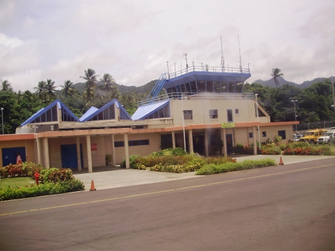 Arson suspected in fire near Dominica's airport