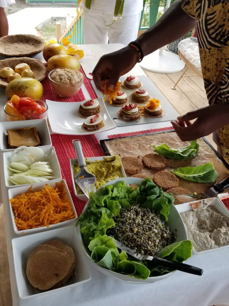 Aris Latham Father of Gourmet Ethical Raw Foods Cuisine Returns to Jamaica