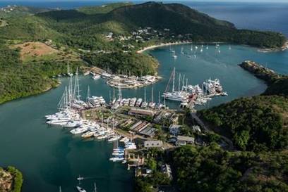Nelson's Dockyard in Antigua, voted Best Caribbean Attraction