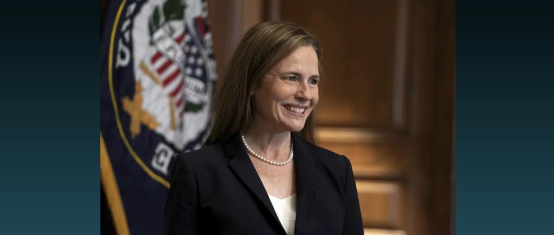 48-year-old Amy Coney Barrett confirmed as Supreme Court justice in partisan vote
