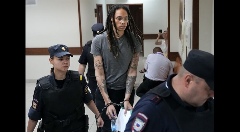 Brittney Griner sentenced to 9 years in Russian prison after conviction on drug charges